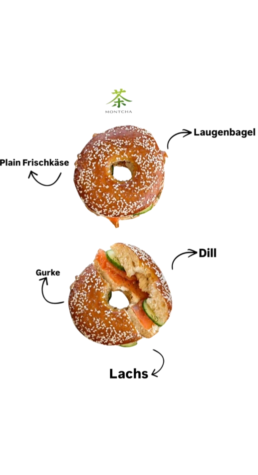Creamy Salmon Bagel