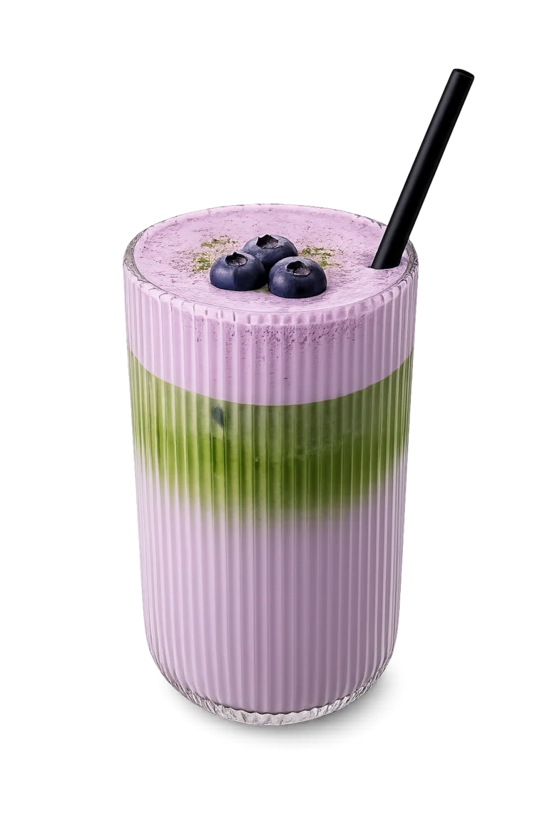 Blaubeer Matcha