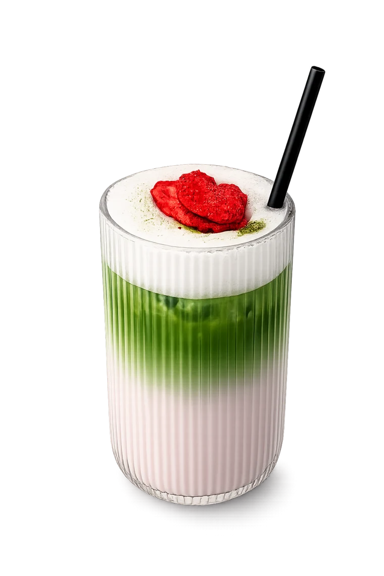 Erdbeer Matcha