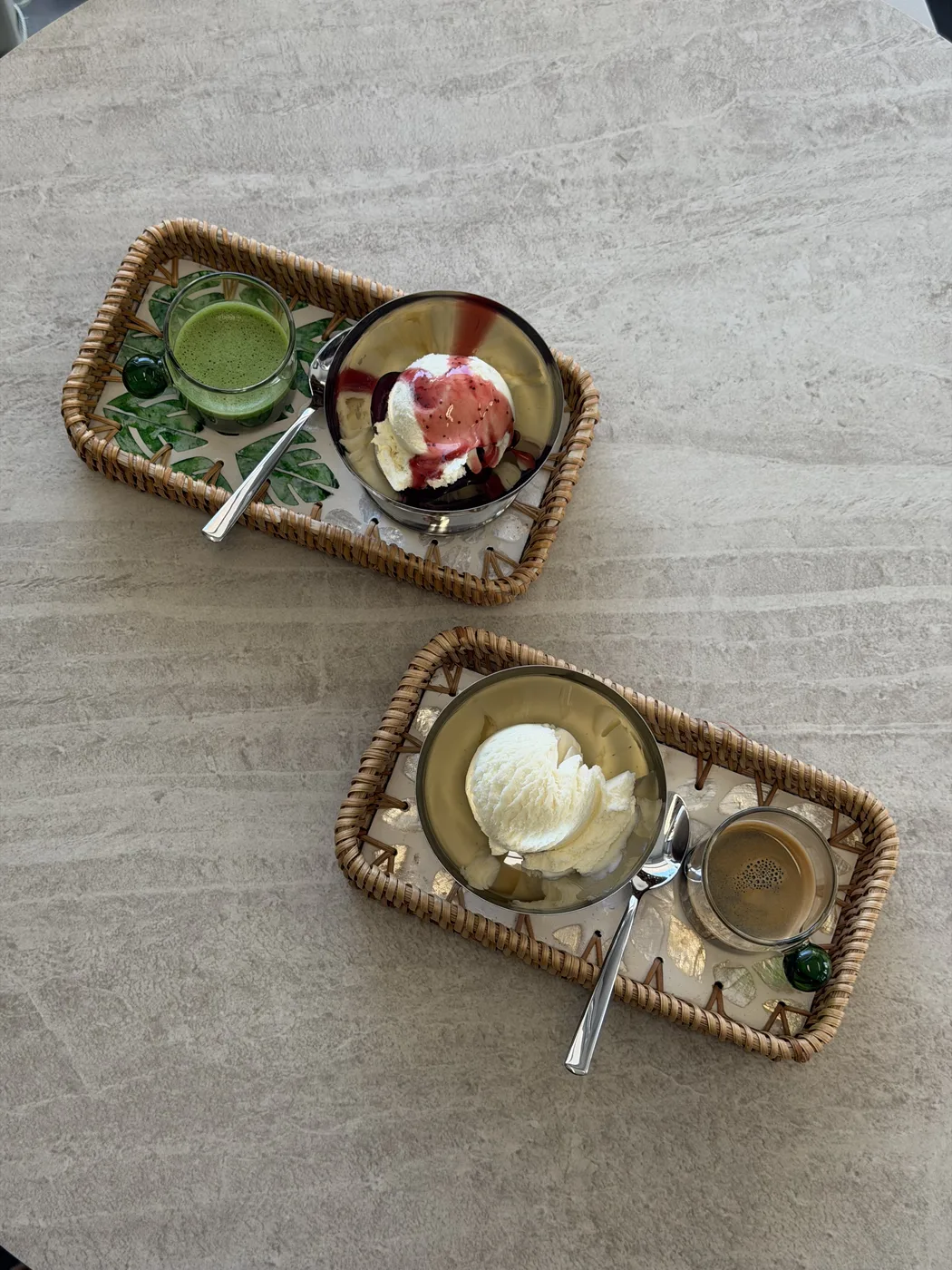 Dessert und Matcha bei MONTCHA